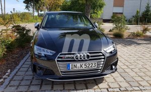 El nuevo Audi S4 facelift cazado totalmente al desnudo en la calle