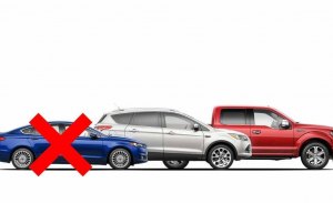Ya no habrá más publicidad de turismos Ford en Estados Unidos