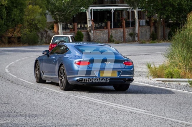 Bentley Continental GT Hybrid - foto espía posterior Bentley Continental GT Hybrid - foto espía posterior
