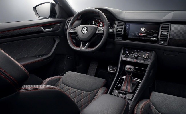 Skoda Kodiaq RS - interior Skoda Kodiaq RS - interior