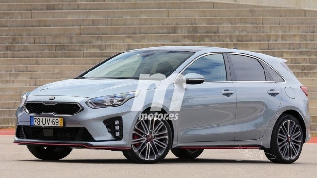 Kia Ceed GT - recreación Kia Ceed GT - recreación