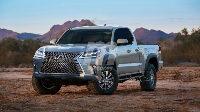 Recreación del pick-up de Lexus Recreación del pick-up de Lexus