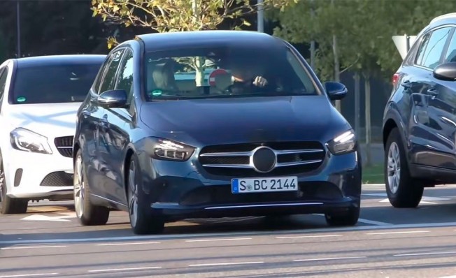 Mercedes Clase B 2019 - foto espía Mercedes Clase B 2019 - foto espía