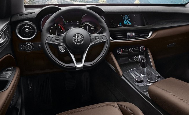 Alfa Romeo Stelvio - interior Alfa Romeo Stelvio - interior