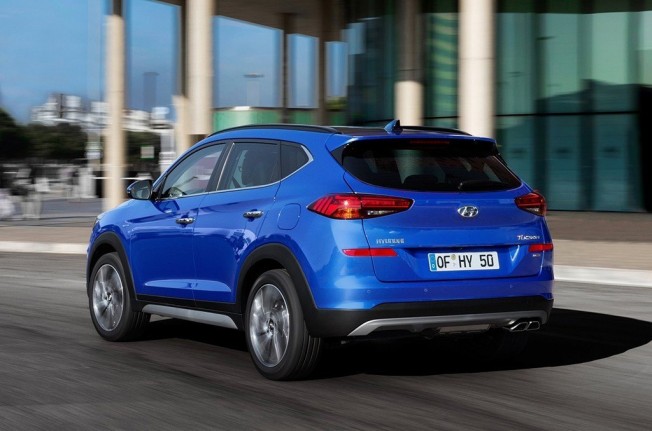 Hyundai Tucson 2019 - posterior Hyundai Tucson 2019 - posterior