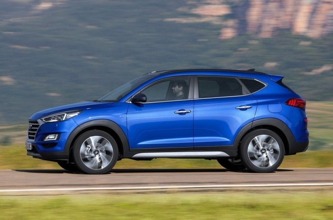 Hyundai Tucson 2019 - lateral Hyundai Tucson 2019 - lateral