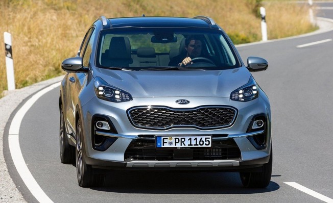 Kia Sportage 2019 - frontal Kia Sportage 2019 - frontal