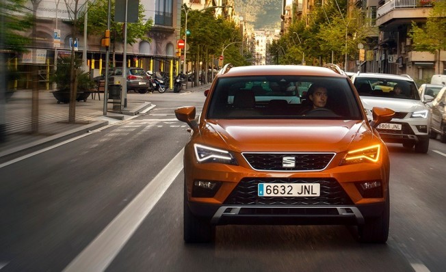 SEAT Ateca - frontal SEAT Ateca - frontal