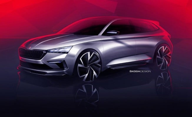 Skoda Vision RS - adelanto del interior Skoda Vision RS - adelanto del interior