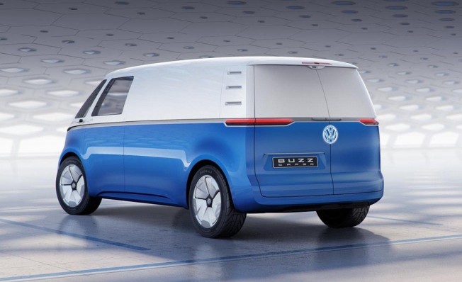 Volkswagen I.D. Buzz Cargo - posterior Volkswagen I.D. Buzz Cargo - posterior