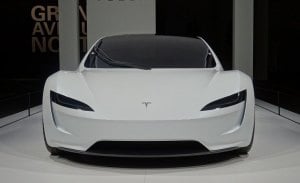 Tesla tan solo presentó un prototipo estático del Roadster en Grand Basel
