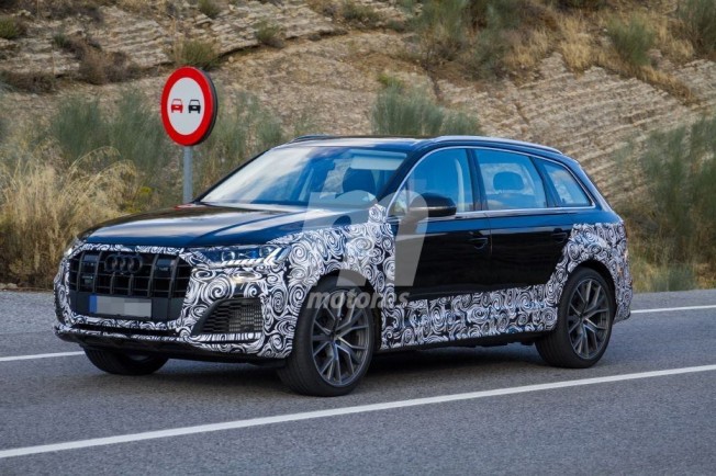 Audi SQ7 2019 - foto espía Audi SQ7 2019 - foto espía