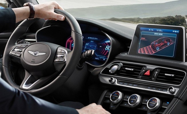Genesis G70 - cuadro de instrumentos digital 3D Genesis G70 - cuadro de instrumentos digital 3D
