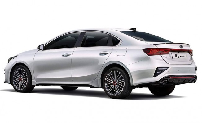 Kia K3 Sedan GT - posterior Kia K3 Sedan GT - posterior