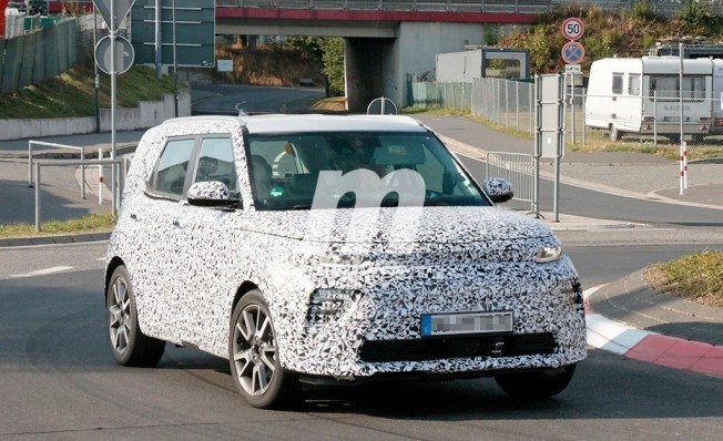Kia Soul EV 2019 - foto espía Kia Soul EV 2019 - foto espía