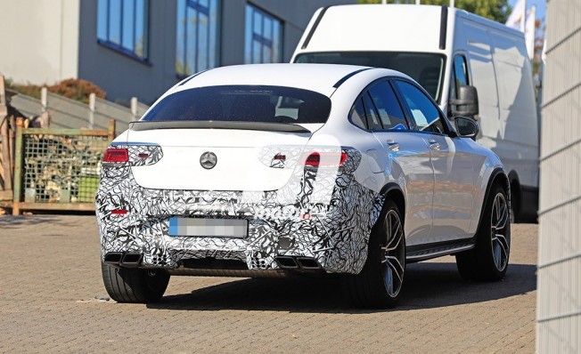 Mercedes-AMG GLC 63 Coupé 2019 - foto espía posterior Mercedes-AMG GLC 63 Coupé 2019 - foto espía posterior