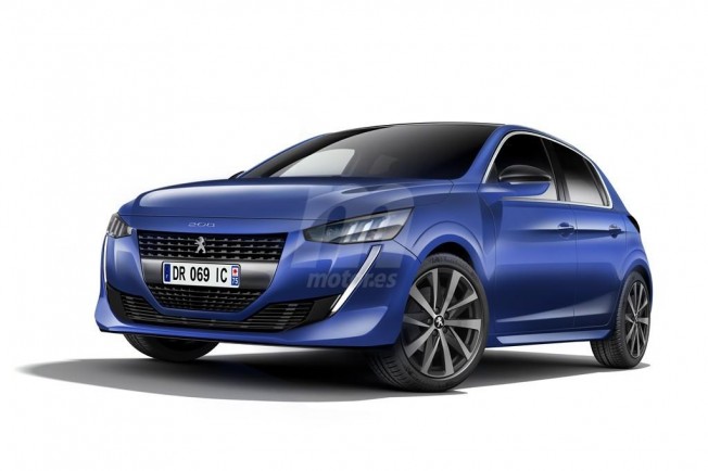 Peugeot 208 2019 - recreación Peugeot 208 2019 - recreación
