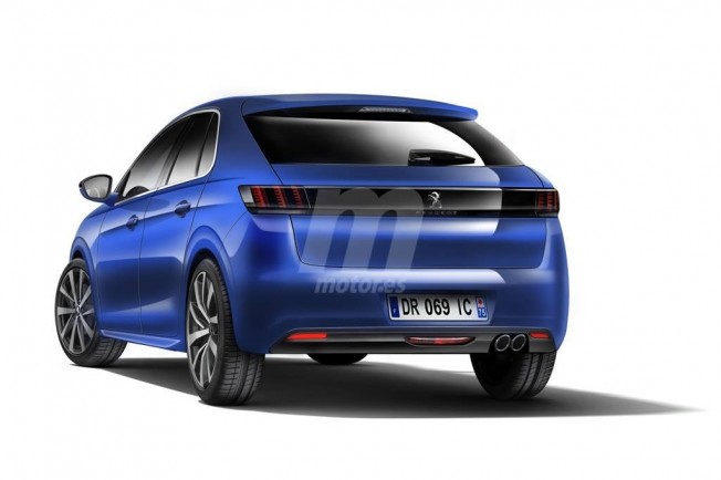 Peugeot 208 2019 - recreación Peugeot 208 2019 - recreación