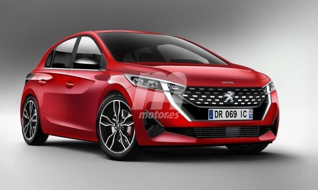 Peugeot 208 2019 - recreación Peugeot 208 2019 - recreación