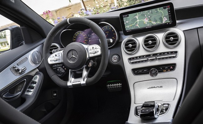Mercedes-AMG C 63 S 2019 - interior Mercedes-AMG C 63 S 2019 - interior