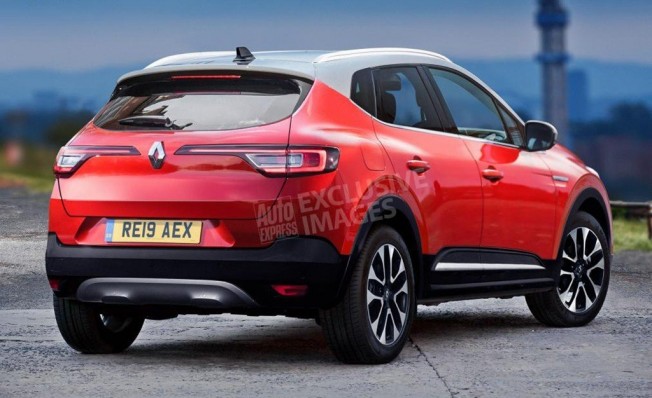 Renault Captur 2020 - recreación Renault Captur 2020 - recreación