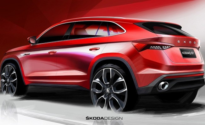Skoda Kodiaq GT - posterior Skoda Kodiaq GT - posterior