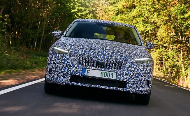 Skoda Scala - frontal Skoda Scala - frontal