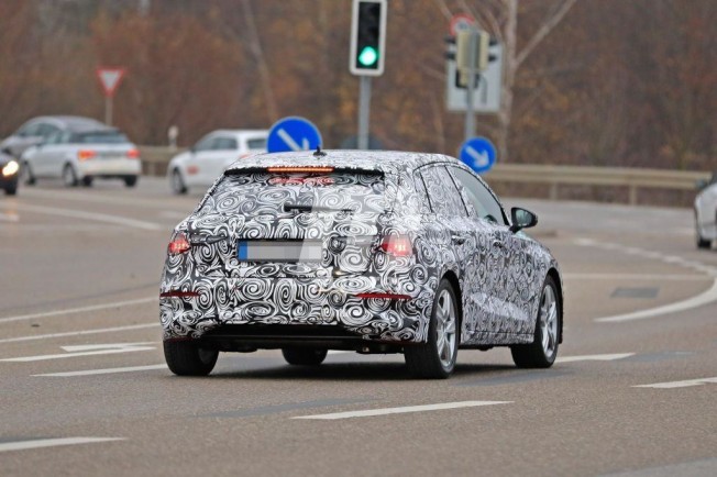 Audi A3 Sportback 2020 - foto espía posterior Audi A3 Sportback 2020 - foto espía posterior
