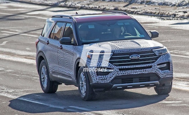 Ford Explorer 2019 - foto espía Ford Explorer 2019 - foto espía