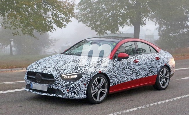 Mercedes CLA 2019 - foto espía Mercedes CLA 2019 - foto espía