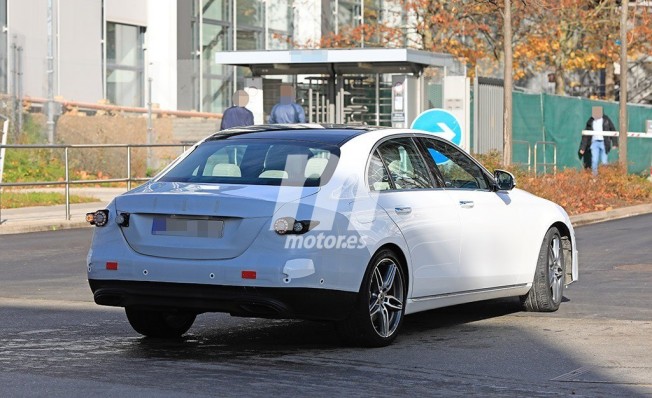 Mercedes Clase E 2020 - foto espía posterior Mercedes Clase E 2020 - foto espía posterior