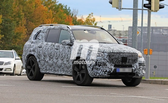 Mercedes-Maybach Clase GLS 2020 - foto espía Mercedes-Maybach Clase GLS 2020 - foto espía
