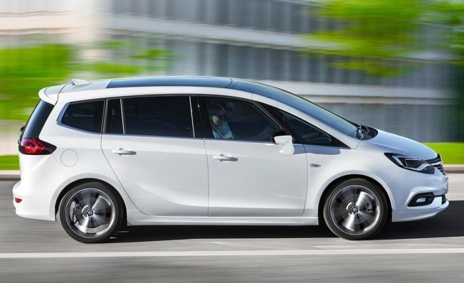 Opel Zafira - lateral Opel Zafira - lateral