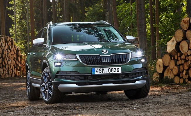 Skoda Karoq Scout - frontal Skoda Karoq Scout - frontal