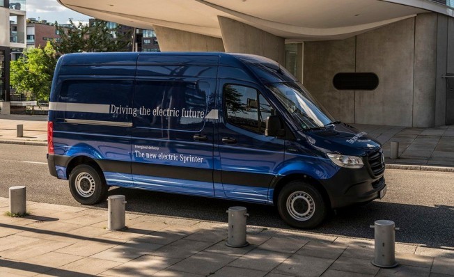 Mercedes eSprinter - lateral Mercedes eSprinter - lateral