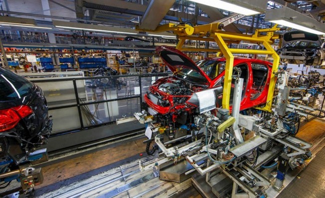 Producción de Vauxhall en la planta de Ellesmere Port Producción de Vauxhall en la planta de Ellesmere Port