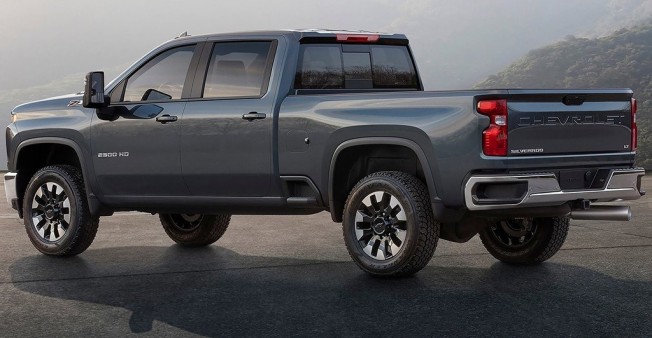 Chevrolet Silverado HD 2019 - posterior Chevrolet Silverado HD 2019 - posterior