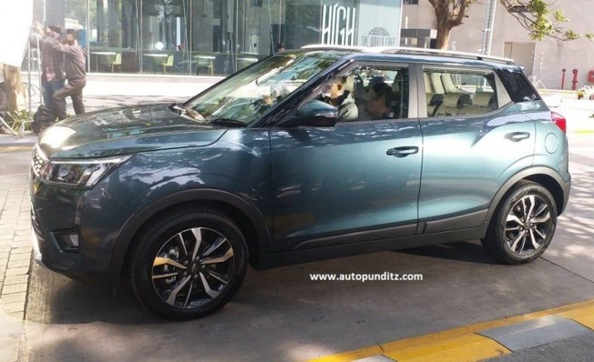 Mahindra XUV300 - foto espía Mahindra XUV300 - foto espía