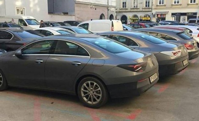 Mercedes CLA 2019 - foto espía posterior Mercedes CLA 2019 - foto espía posterior