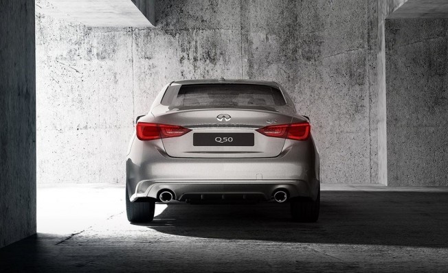 Infiniti Q50 Hybrid - posterior Infiniti Q50 Hybrid - posterior