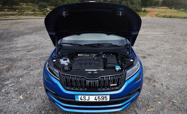 Skoda Kodiaq RS - motor Skoda Kodiaq RS - motor