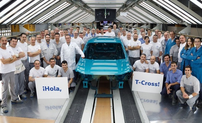 Producción del Volkswagen T-Cross en Navarra Producción del Volkswagen T-Cross en Navarra