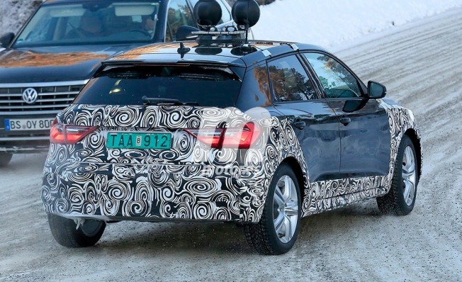 Audi A1 City Carver - foto espía posterior Audi A1 City Carver - foto espía posterior