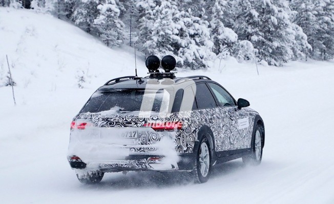 Audi A4 allroad quattro 2020 - foto espía posterior Audi A4 allroad quattro 2020 - foto espía posterior
