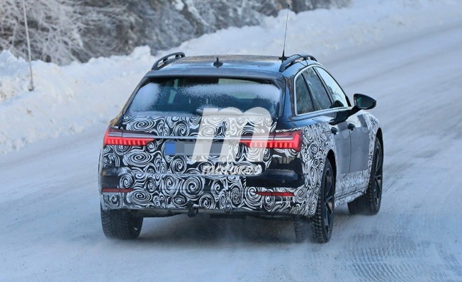 Audi A6 allroad quattro 2019 - foto espía posterior Audi A6 allroad quattro 2019 - foto espía posterior