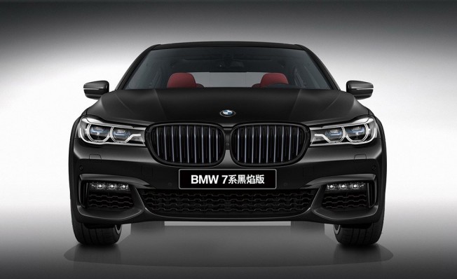 BMW Serie 7 Black Fire Edition - frontal BMW Serie 7 Black Fire Edition - frontal