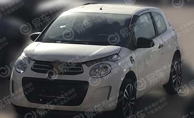 Citroën C1 - foto espía en China Citroën C1 - foto espía en China