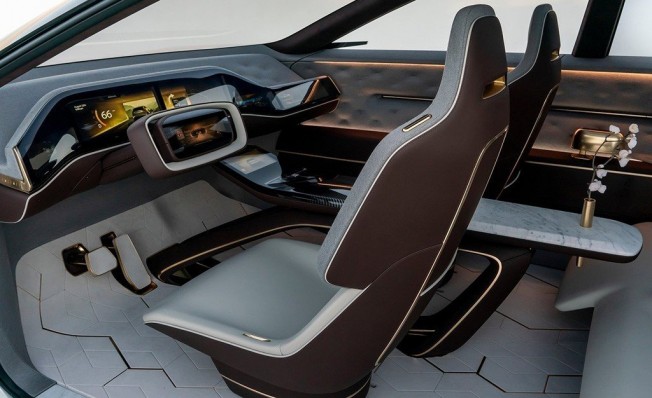 Infiniti QX Inspiration Concept - interior Infiniti QX Inspiration Concept - interior