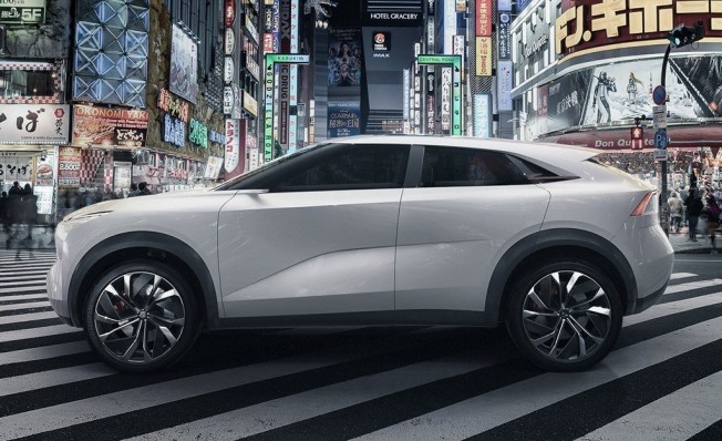 Infiniti QX Inspiration Concept - lateral Infiniti QX Inspiration Concept - lateral