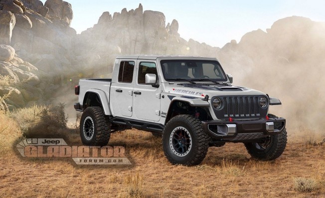 Recreación del Jeep Gladiator Hércules Recreación del Jeep Gladiator Hércules